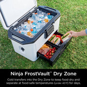 Ninja FrostVault 50qt Hard Cooler & 24-Can Backpack Cooler Bundle